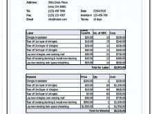 81 Standard Free Roofing Invoice Template for Ms Word with Free Roofing Invoice Template