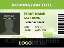 81 Standard Hospital Id Card Template with Hospital Id Card Template