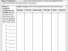 81 Standard Job Interview Schedule Template for Ms Word by Job Interview Schedule Template