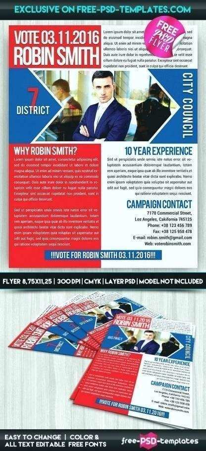 81 Standard Political Flyers Templates Free For Free with Political Flyers Templates Free