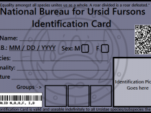 81 Standard Us National Id Card Template With Stunning Design by Us National Id Card Template