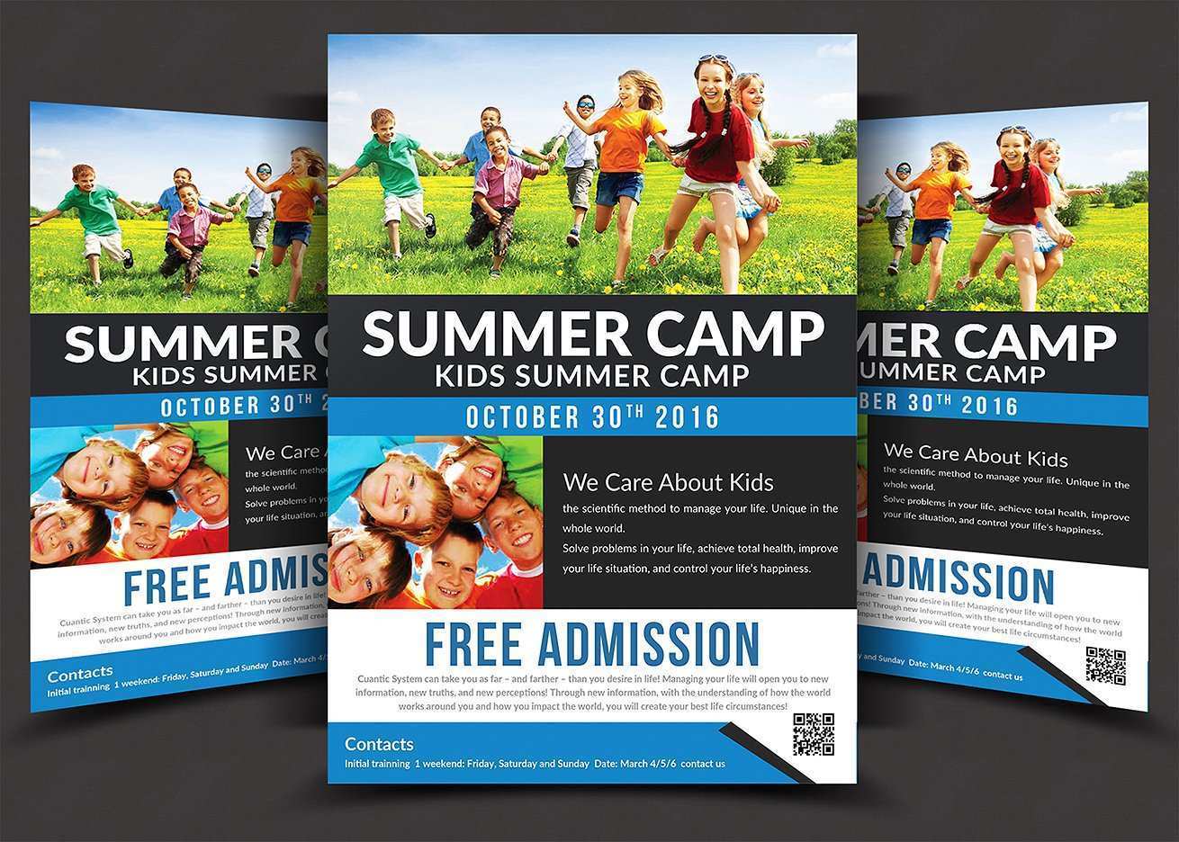 81 The Best Free Summer Camp Flyer Template for Ms Word for Free Summer Camp Flyer Template