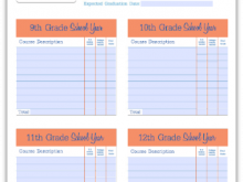 81 The Best High School Planner Template For Free by High School Planner Template