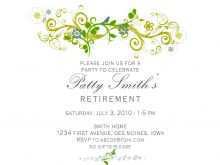 82 Adding Free Retirement Party Flyer Template in Word with Free Retirement Party Flyer Template