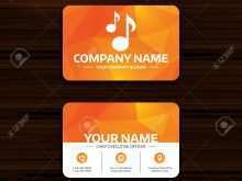82 Best Name Card Template Music in Photoshop with Name Card Template Music