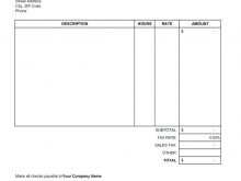 82 Blank Blank Tax Invoice Format In Excel in Photoshop for Blank Tax Invoice Format In Excel