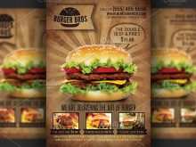 82 Blank Burger Promotion Flyer Template PSD File by Burger Promotion Flyer Template