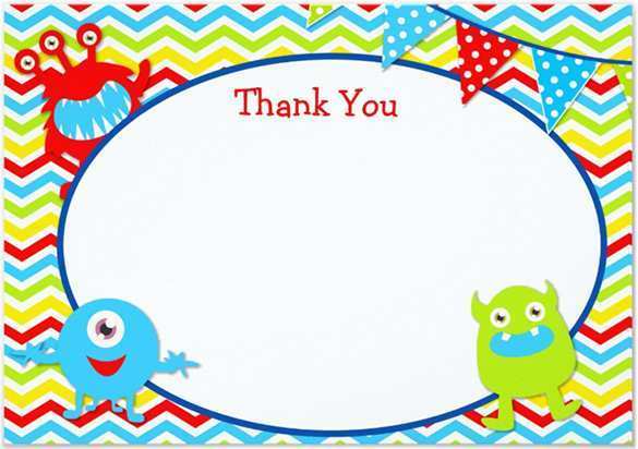 82 Blank Colour In Thank You Card Template for Ms Word for Colour In Thank You Card Template