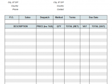 82 Blank Invoice Template Indian Vat Billing With Stunning Design for Invoice Template Indian Vat Billing