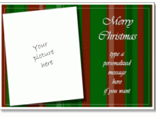 Christmas Card Templates To Print