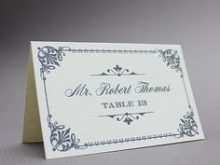 82 Create How To Make A Place Card Template Templates for How To Make A Place Card Template