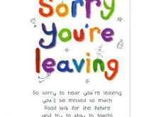82 Create Leaving Card Template Free in Photoshop with Leaving Card Template Free