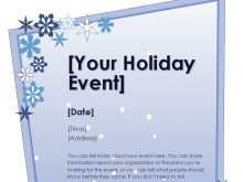82 Creating Holiday Event Flyer Template Layouts with Holiday Event Flyer Template