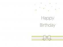 1St Birthday Card Template Psd