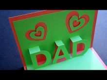82 Customize Free Father S Day Pop Up Card Templates in Photoshop by Free Father S Day Pop Up Card Templates