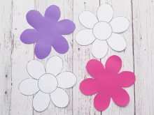 82 Customize Our Free Flower Templates For Card Making Maker by Flower Templates For Card Making