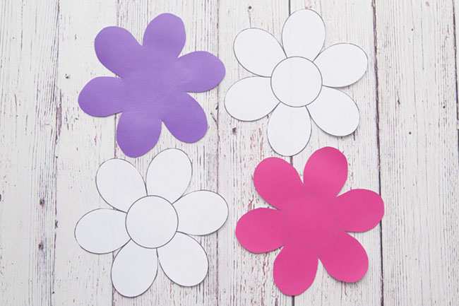 82 Customize Our Free Flower Templates For Card Making Maker by Flower Templates For Card Making