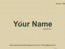82 Customize Our Free Name Card Templates India PSD File for Name Card Templates India