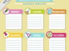 82 Customize Our Free School Schedule Template Free For Free with School Schedule Template Free