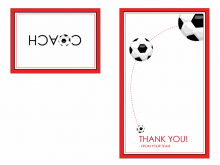 82 Customize Our Free Soccer Thank You Card Template for Ms Word with Soccer Thank You Card Template