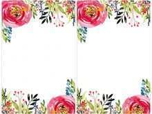 82 Floral Card Template Free PSD File by Floral Card Template Free