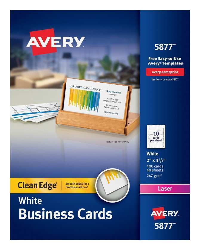 82 Format Avery Business Card Template 08873 in Photoshop by Avery Business Card Template 08873