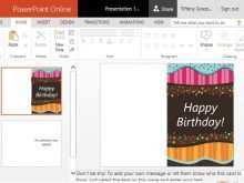 82 Format Happy Birthday Card Template Ppt For Free with Happy Birthday Card Template Ppt