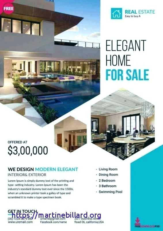 82 Format Home For Sale Flyer Word Template Free with Home For Sale Flyer Word Template Free