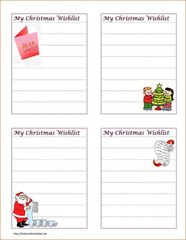82 Free Printable Christmas Card List Templates PSD File with Christmas Card List Templates