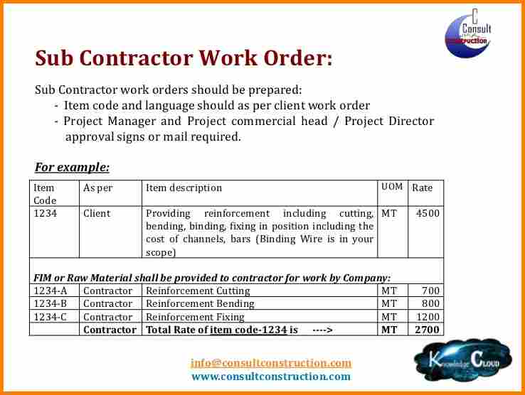 82 Free Printable Contractor Invoice Format In Gst Formating with Contractor Invoice Format In Gst