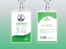82 Free Printable Id Card Template Green for Ms Word for Id Card Template Green