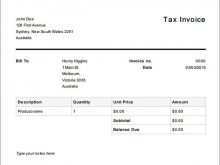 82 Free Printable Tax Invoice Example Australia in Photoshop by Tax Invoice Example Australia