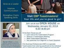 82 Free Printable Toastmasters Open House Flyer Template in Photoshop with Toastmasters Open House Flyer Template