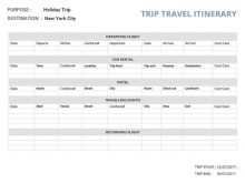 82 Free Printable Travel Itinerary Template Printable in Word with Travel Itinerary Template Printable