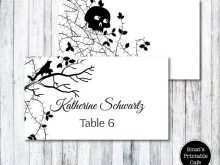 82 How To Create Halloween Tent Card Template Photo by Halloween Tent Card Template