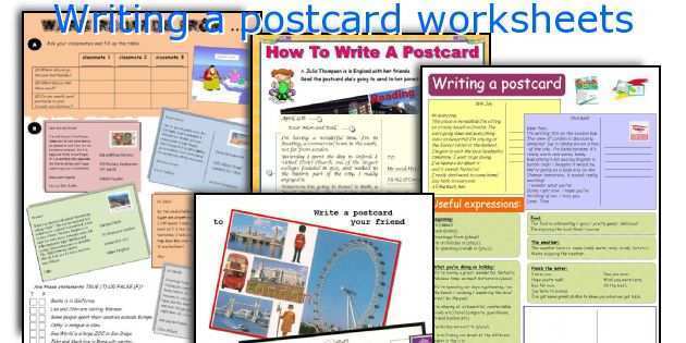 82 How To Create Postcard Template Esl PSD File by Postcard Template Esl