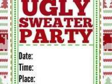 82 How To Create Ugly Sweater Party Flyer Template in Photoshop for Ugly Sweater Party Flyer Template