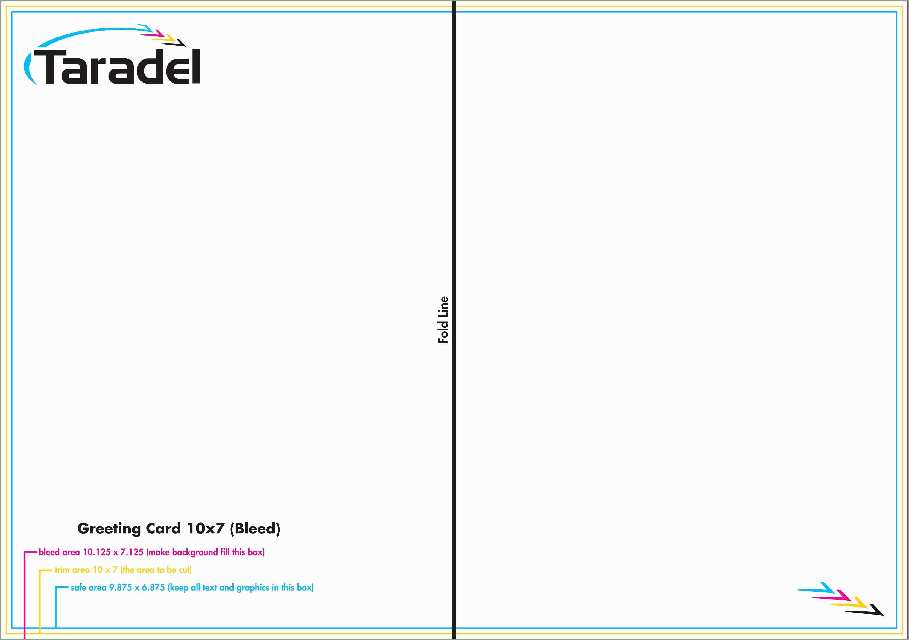 82 Online 10 X 7 Card Template in Word by 10 X 7 Card Template