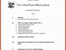 82 Online Event Meeting Agenda Template Formating with Event Meeting Agenda Template