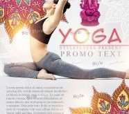 82 Online Yoga Flyer Template Photo for Yoga Flyer Template