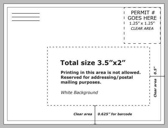 3 5 X 5 Postcard Template Cards Design Templates