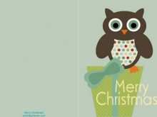 82 Printable Owl Christmas Card Template in Word by Owl Christmas Card Template
