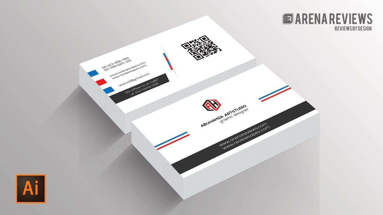 Business Cards Illustrator Template Free