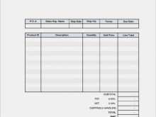 Contractor Invoice Template Google Docs