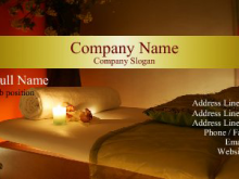 82 Report Massage Name Card Template Formating with Massage Name Card Template