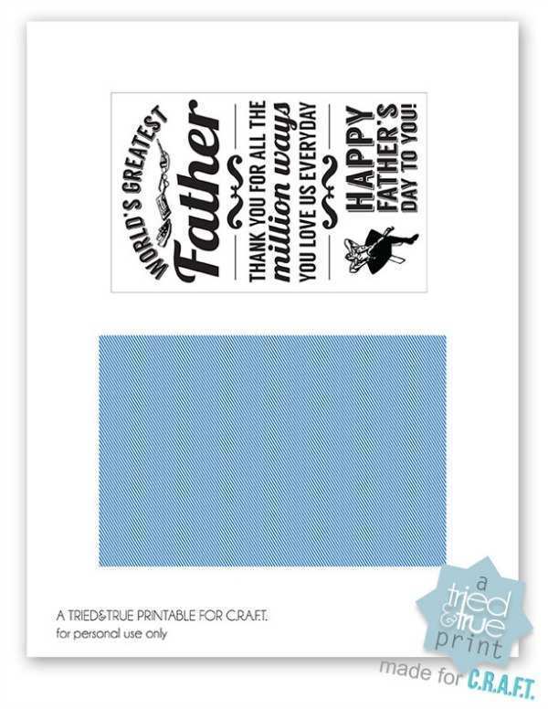 82 Standard Father S Day Card Template Printable With Stunning Design by Father S Day Card Template Printable