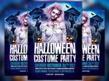 82 The Best Free Halloween Costume Contest Flyer Template PSD File for Free Halloween Costume Contest Flyer Template