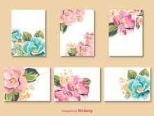 82 The Best Free Printable Flower Card Template Maker for Free Printable Flower Card Template