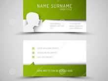 82 Visiting Business Card Template Green Templates for Business Card Template Green