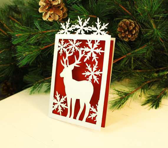 Cricut Christmas Card Templates Free 